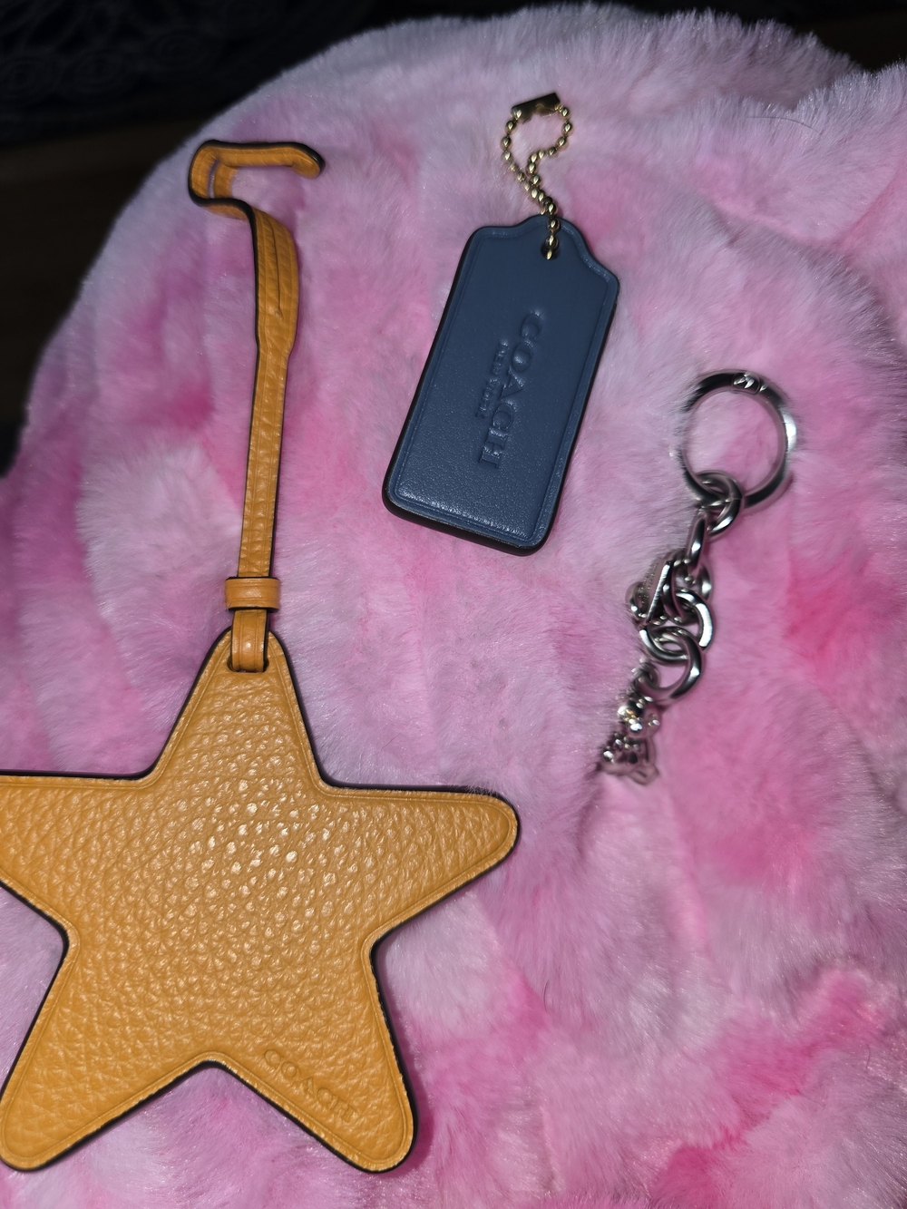 Coach Charms & Hang Tag From The Loved Denim Laurel